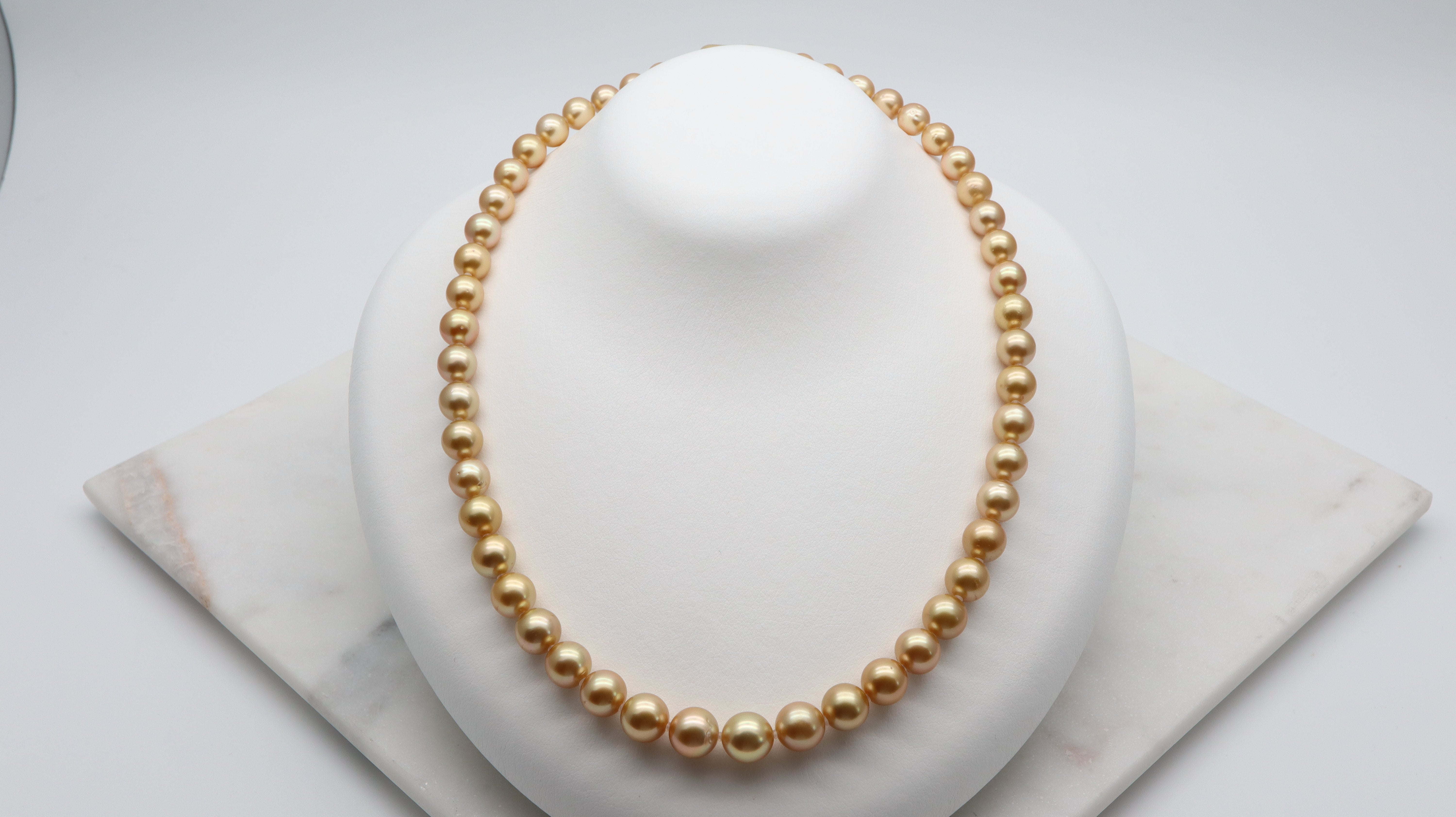 SV 南洋真珠 ネックレス 【オーロラ ムーンレインボー 鑑別書付き