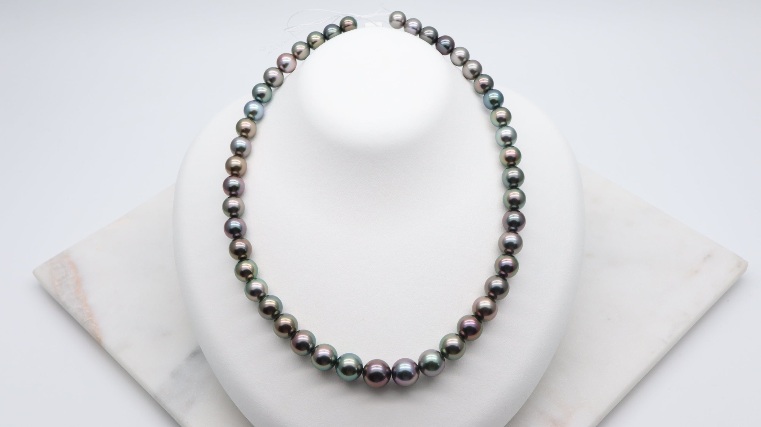 安い商品 真珠 パール ネックレス Pearl necklace オーロラ 黒真珠